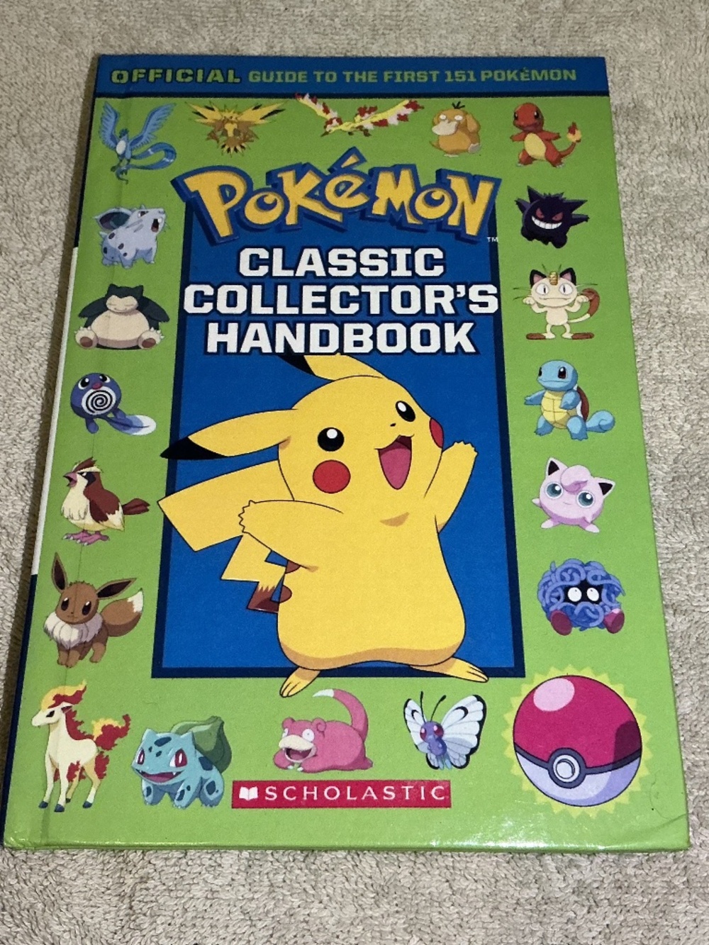 Classic Collectors Handbook: Official Guide to the First 151 Pokémon No Poster